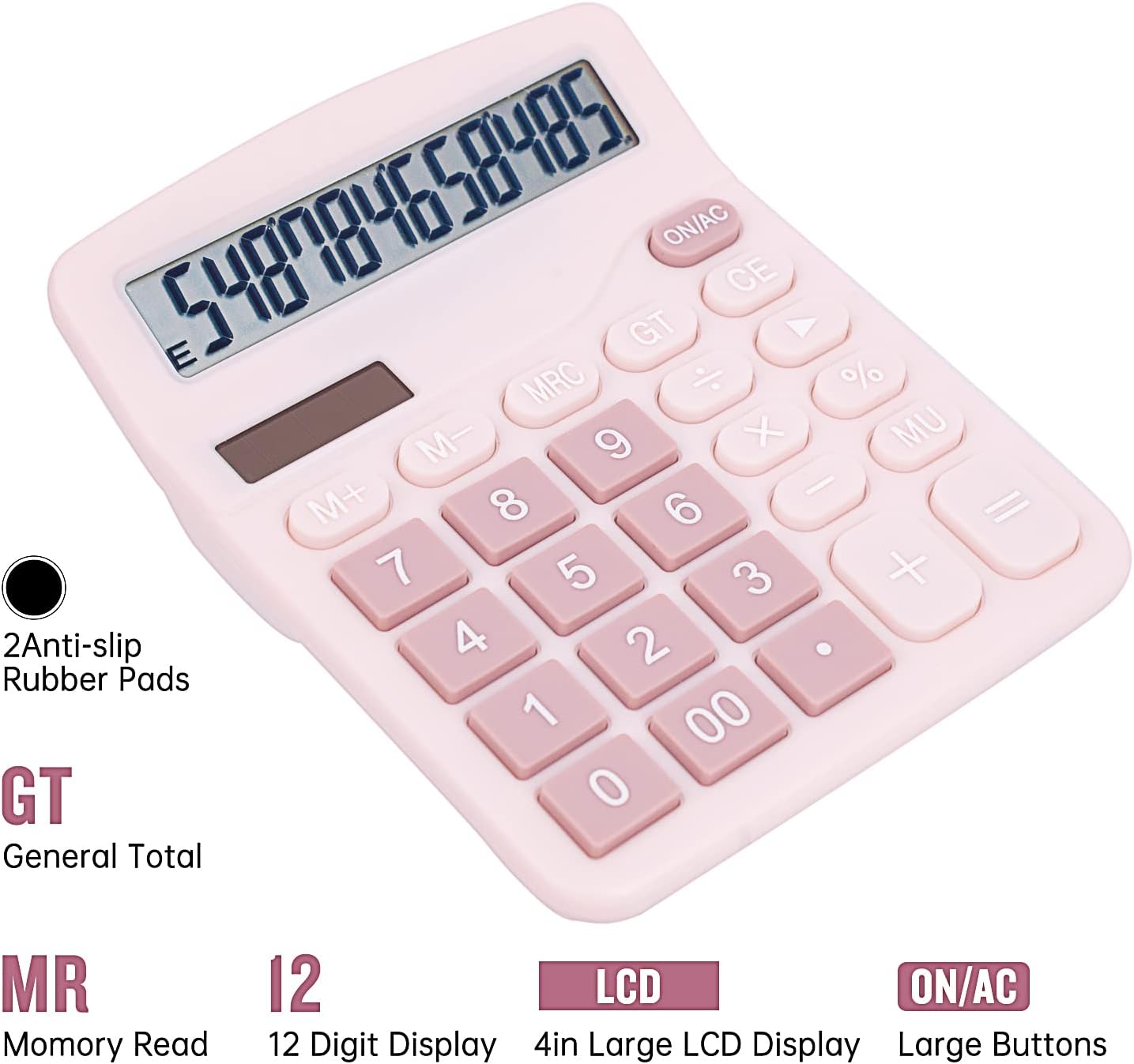 Pink Solar Calculator for Professionals