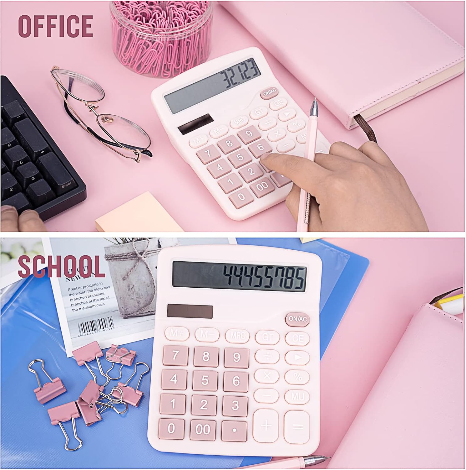 Pink Solar Calculator for Professionals