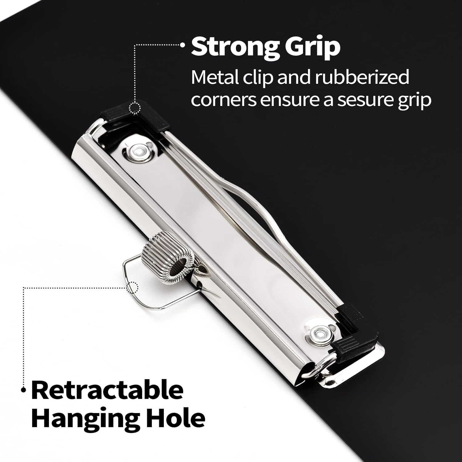 Compact Clipboard with Pen Holder