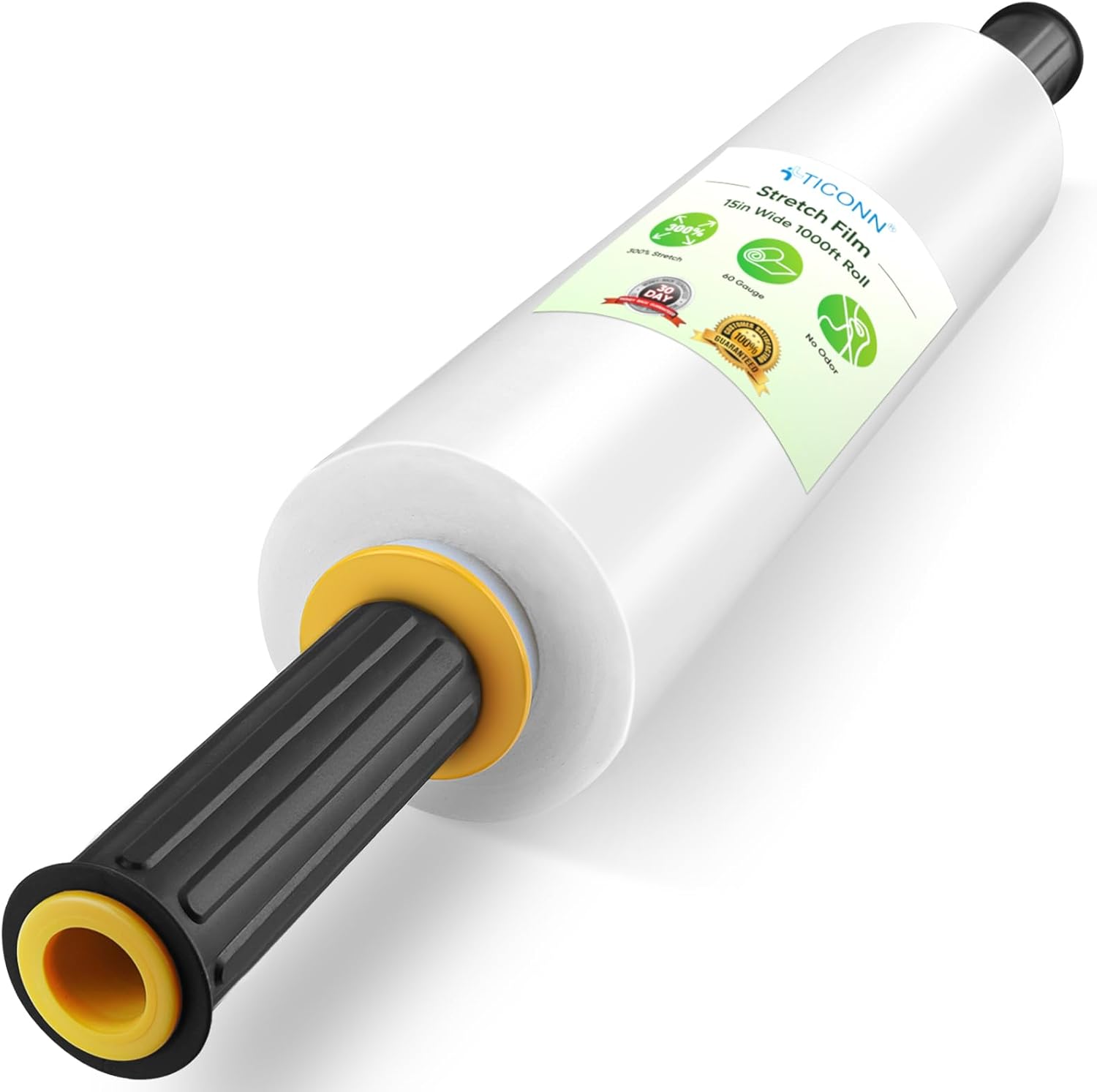 TICONN Clear Wrap with Handles (15"x1000') Don’t wait—Pre-order your shipping supplies today and let D&B handle the delivery to your booth!