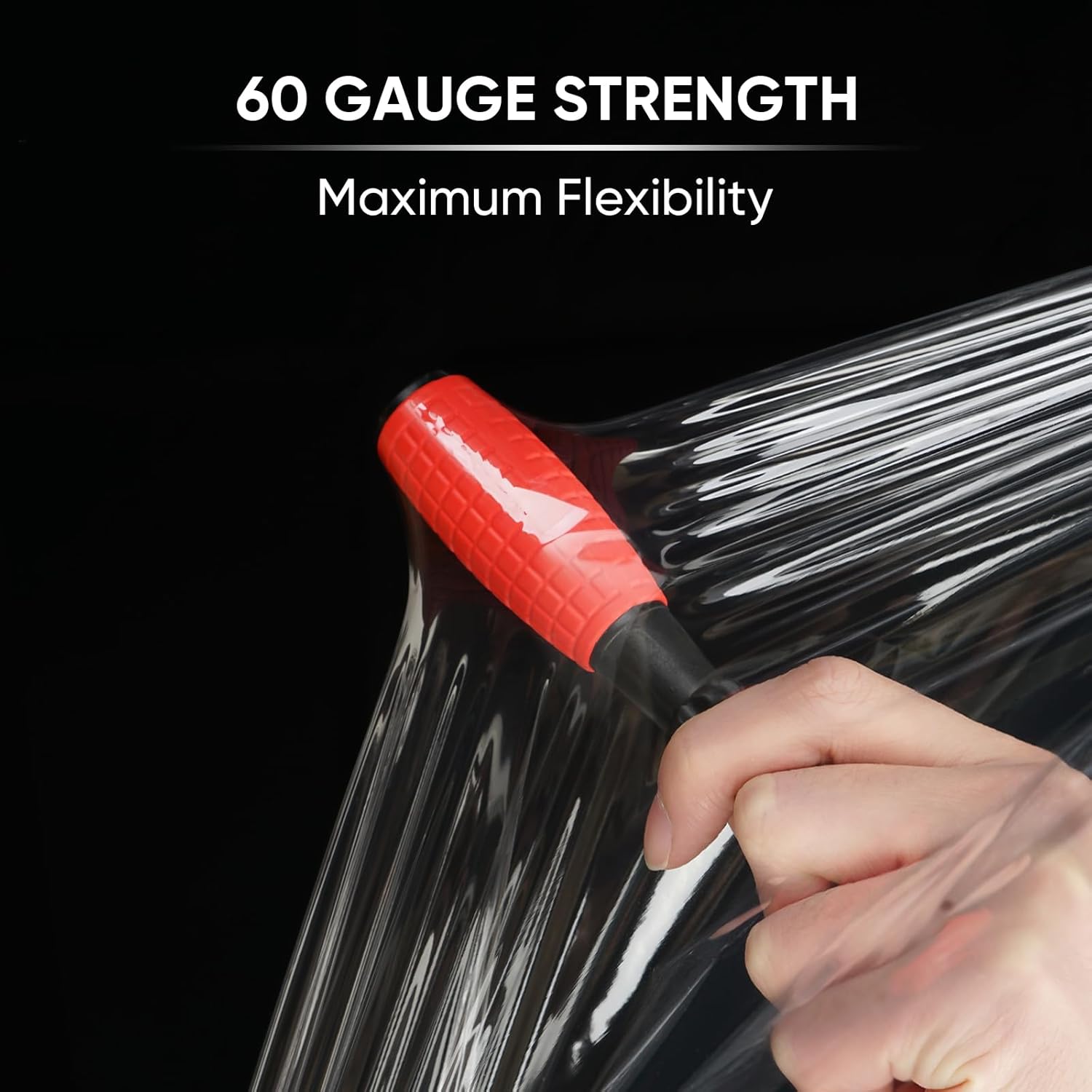 TICONN Clear Wrap with Handles (15"x1000') Don’t wait—Pre-order your shipping supplies today and let D&B handle the delivery to your booth!