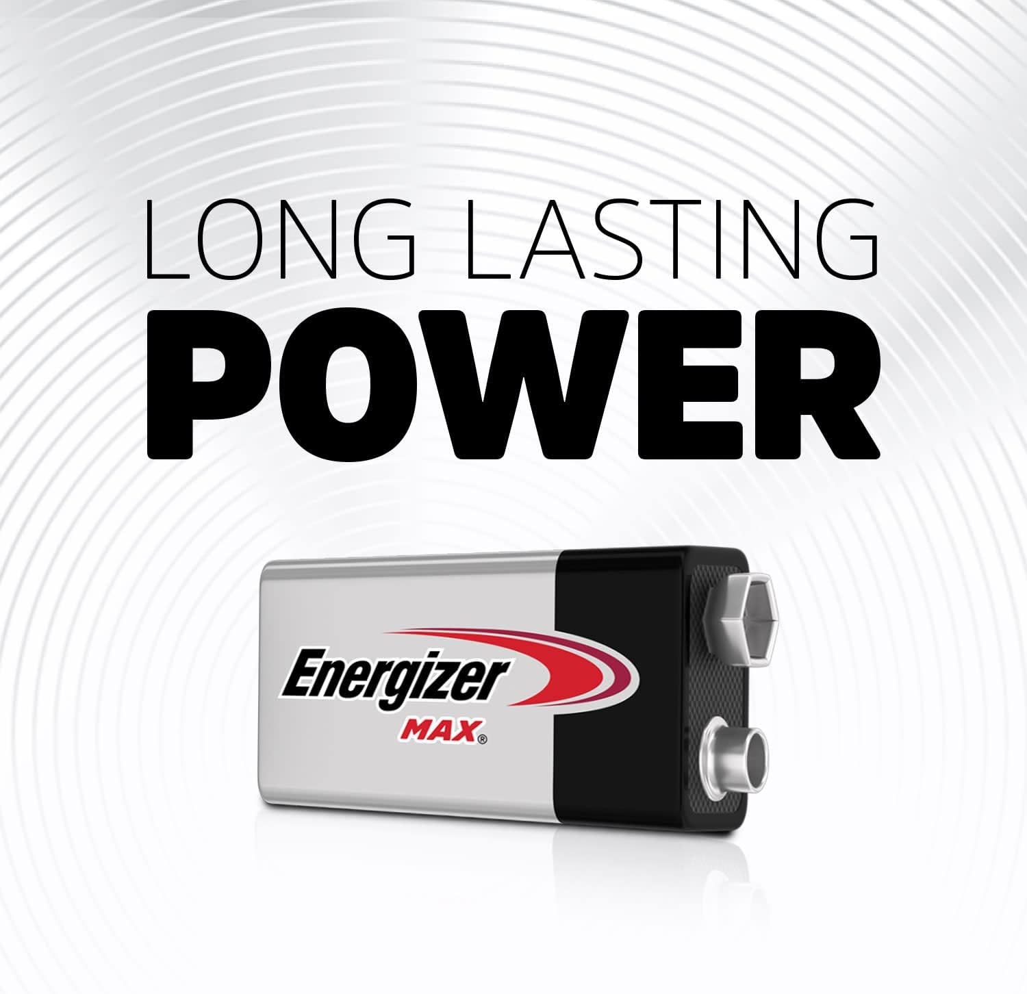 Energizer MAX 9V Batteries (2 Pack)