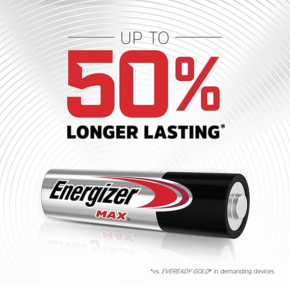 Energizer High-Performance AA Batteries (24-Pack)