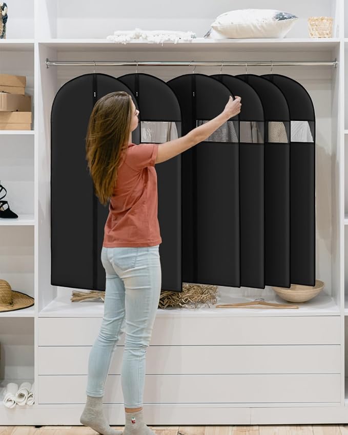 Garment Bags for Hanging Clothes (8 Packs)