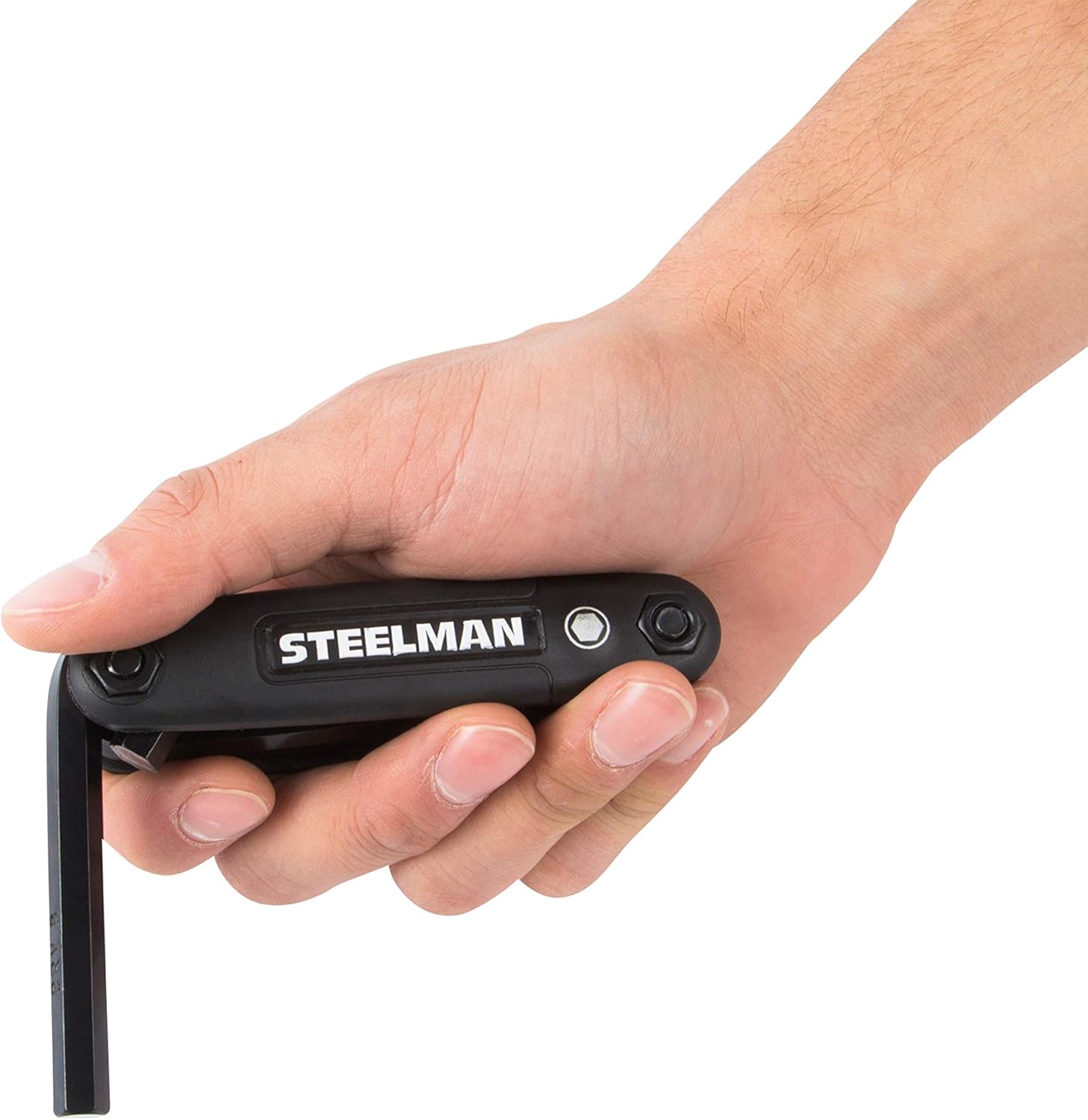 Steelman Portable Folding Hex Key Wrench Metric Multi-Tool