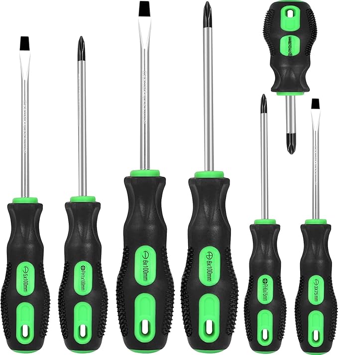 GURADESIGN 7-Piece Magnetic Screwdrivers Set