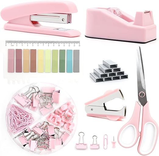 UPIHO Pink Office Kit
