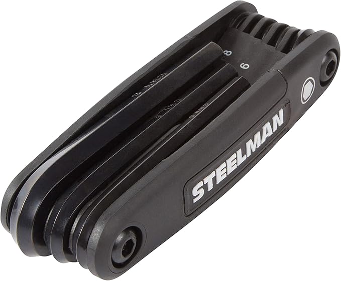 Steelman Portable Folding Hex Key Wrench Metric Multi-Tool