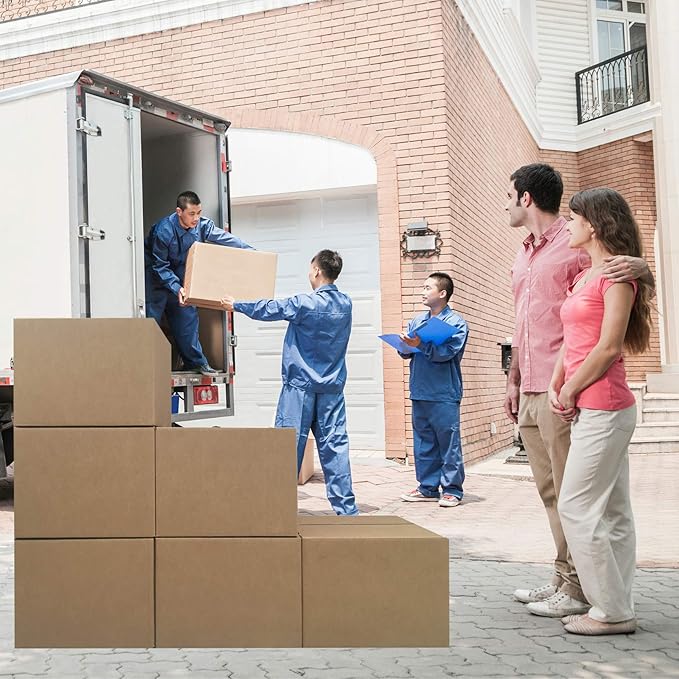 UBOXES Large Moving Boxes (Pack of 12)