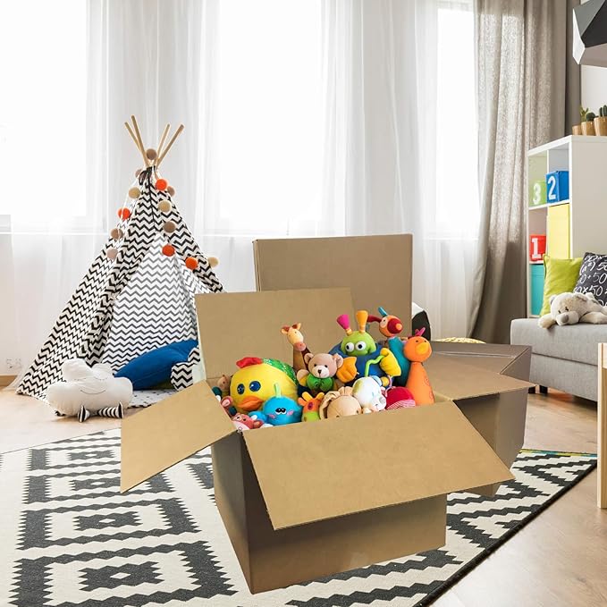 UBOXES Large Moving Boxes (Pack of 12)