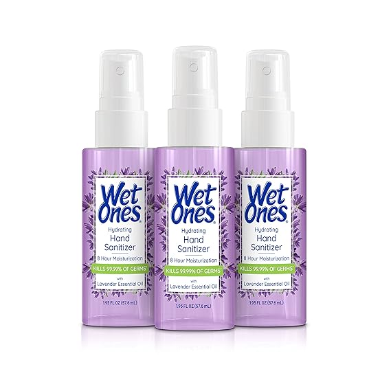 Wet Ones Lavender Sanitizer Spray (3-Pack)