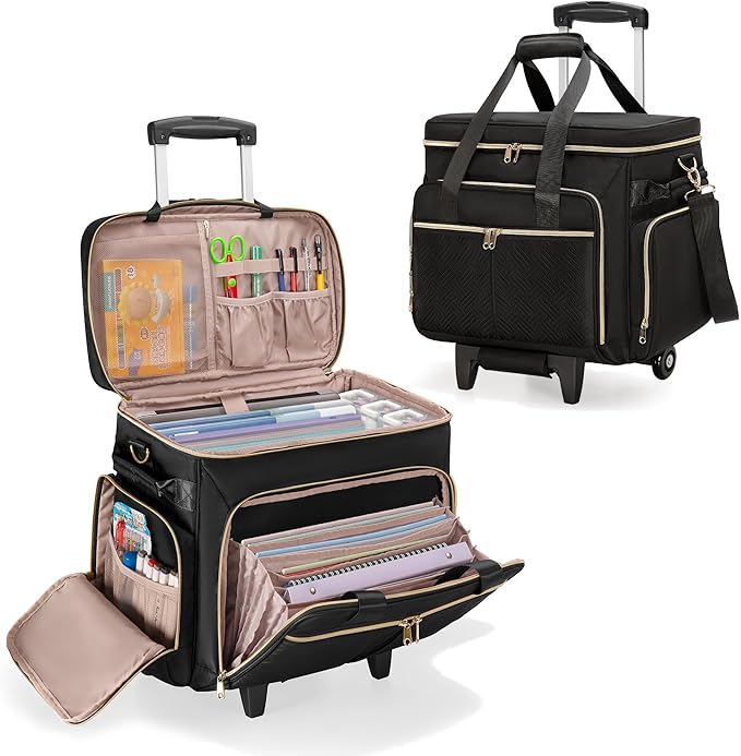 Rolling Teacher Bag