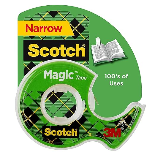 Scotch Magic Tape, Numerous Applications, Transparent