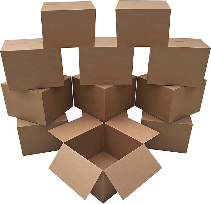 UBOXES Large Moving Boxes (Pack of 12)