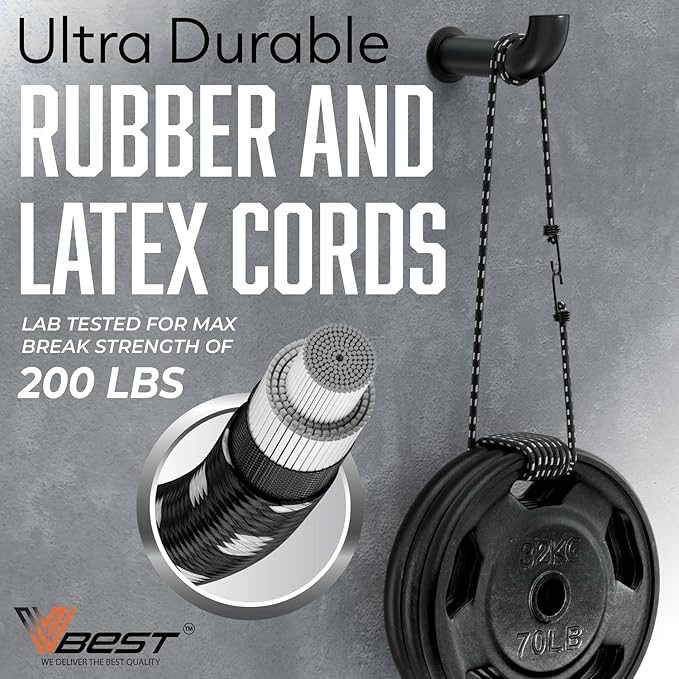 Heavy Duty Bungee Cords with Hooks