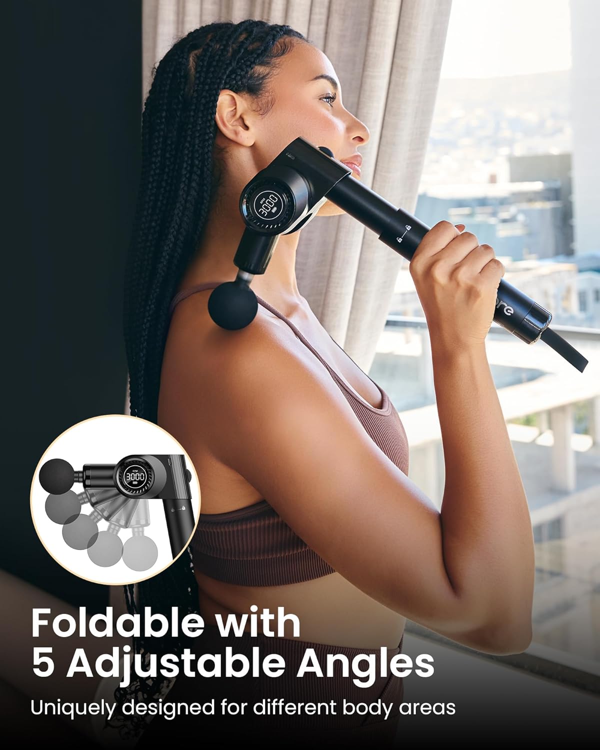 Foldable Massage Gun