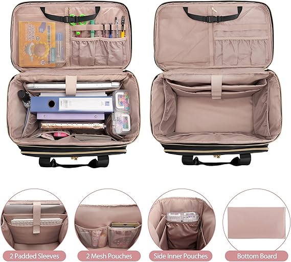 Rolling Teacher Bag